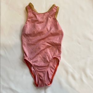 GK girls medium gymnastic dance leotard
